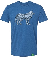   T-Shirt Wolf Sketch